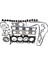 G4Fj Motor Conta Conta Takımı 20910-25A01 Kia Carens 2007-2012 Manifold Conta Eksantrik Mili Conta Onarım Seti 2091025A01 (Yurt Dışından) 5