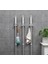 2 Paket (6 Adet) Çok Amaçlı Paspas Süpürge Fırça Ve Mob Askısı Sap Tutucu Mutfak Ve Banyo Askısı 3'Lü Set 2