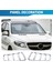 2 Adet Araba Motor Kaputu Izgarası Hava Menfezi Çıkış Kapağı Mercedes Benz W166 Gle Gls Ml Gl, Krom (Yurt Dışından) 4