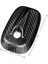 Mini Cooper F55 F56 2013-2020 Aksesuarları Araba Tavan Köpekbalığı Yüzgeci Anten Sinyal Antenleri Kapak Stickerı Için Kuru Karbon Fiber (Yurt Dışından) 2