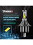 Txvso8 H4 Led Far Ampulleri 26000Lm Set Başına 6000K Beyaz Yüksek Ve Düşük Far Hi/Lo Tak Ve Çalıştır Motosiklet Araba Kamyonet (Yurt Dışından) 3
