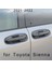 Toyota Sienna 2022 2021 Aksesuarları Için Araba Dış Kapı Kolu Kapağı Döşemesi, Abs Karbon Fiber (Yurt Dışından) 4