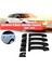 Parlak Siyah Araba Kapı Kolu Kılıfları Dış Kapı Kolları Döşemesi Land Rover Range L322 2002-2012 (Yurt Dışından) 3