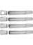 Citroen C4 C4 Picasso C6 Peugeot 207 308 407 Krom Kapı Kolu Kapak Trim (Yurt Dışından) 3
