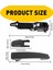 Sürücü Tarafı Sol Dış Kapı Kolu Ve Braketi Ford Focus 2008-2011 Için Astarlı 8S4Z5422404Baptm, 8S4Z5426685B (Yurt Dışından) 2