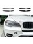 Araba Ön Far Kapağı Başkanı Işık Lambası Göz Kapağı Kaş Trim Abs Bmw X5 E70 2008-2013 Karbon Fiber (Yurt Dışından) 3