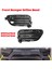 1 Çift Araba Ön Tampon Izgara Çerçevesi Bmw X3 2015-2017 51117347945/51117347946 Alt Izgara Trim Kapak Çerçevesi (Yurt Dışından) 2