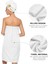 Mikrofiber Havlu Saç Havlusu Emici Çabuk Kuruyan Banyo Havlusu Kadınlar Için Yetişkin Spa Banyo Havlusu Vücut Wrap Banyo Etek Saç Kurutma Kapağı (Yurt Dışından) 5