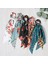 Yeni Moda Baskı Yay Scrunchies Saç Kurdelesi Kadınlar Için Elastik Saç Bandı Kızlar Saç Bağları Saç Aksesuarları (Yurt Dışından) 4