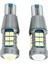 2 Adet Araba Led Ampul Dönüş Sinyali 3030 27Smd T15 Geri Vites Lambası Kod Çözücü Fren Lambası Araba Yedek Ampulü Işık Arka Lambası Siyah Ve Beyaz (Yurt Dışından) 1