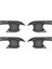Vinfast E34 Vf-E34 2021-2023 Araba Kapı Kolu Kase Kapağı Trim Çerçeve Kapı Kolu Dekoratif Çıkartmalar Karbon Fiber (Yurt Dışından) 1