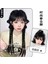 Kadınlar Için Peruk Y2K Sıcak Kız Yay Örgülü Boks Örgü Çift At Kuyruğu (Yurt Dışından) 4