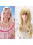 Film Barbie Barbie Çünkü Peruk Barbie Açık Altın Cosplay Peruk Mikro Kıvırcık Saç Uzun Saç Barbie (Yurt Dışından) 1