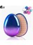 Mini Yumurta Şekli Glitter Düz Saç Fırçası Anti-Düğüm Saç Yumuşatma Taraklar Yumuşak Saç Fırçası Kuaförlük Taraklar Seyahat Erişimi (Yurt Dışından) 1
