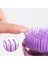 Mini Yumurta Şekli Glitter Düz Saç Fırçası Anti-Düğüm Saç Yumuşatma Taraklar Yumuşak Saç Fırçası Kuaförlük Taraklar Seyahat Erişimi (Yurt Dışından) 5