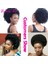 10 Inç Afrika Chignon Afro Afro Saç Topuz At Kuyruğu Xuchang Tam Kafa Peruk Peruk (Yurt Dışından) 4