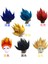 Dragon Ball Maymun Kral Cosplay Çocuk Performansı Peruk Anime Dragon Ball Saiyan Peruk (Yurt Dışından) 1