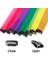 13 Parça Renkli Klips 55CM Düz Sentetik Saç Parçaları, Gökkuşağı (Yurt Dışından) 5