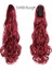 Avrupa ve Amerikan Tarzı Peruk Uzun Kavrama Büyük Dalga Rulo Kimyasal Fiber Peruk At Kuyruğu Örgü Çok Renkli Fabrika (Yurt Dışından) 4
