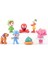 7 Adet/takım Kawaii Pocoyo Hayvan Oyuncak Kuş Ördek Fil Bebek Oyuncak Modeli Sahne Süsler Anime Karikatür Sevimli Pvc Oyuncaklar (Yurt Dışından) 1