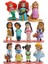 11 Adet/takım Disney Prenses Aksiyon Figürleri Oyuncaklar Rapunzel Kar Külkedisi Beyaz Kar Perisi Rapunzel Bebek Dekorasyon Çocuk Hediye (Yurt Dışından) 2
