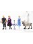 Disney Dondurulmuş 2 Elsa Anna Olaf Figürleri Modeli Prenses Elza Kız Bebek Oyuncak Seti Tercih Edilen Çocuk Doğum Günü Hediyesi (Yurt Dışından) 5