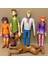 Rastgele 3 Adet Scooby 50. Yıldönümü Özel Palyaço Fred Shaggy Daphne Velma 53939SCOOBY Aksiyon Doo Şekil Seti Oyuncaklar Hediye (Yurt Dışından) 3