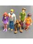 Rastgele 3 Adet Scooby 50. Yıldönümü Özel Palyaço Fred Shaggy Daphne Velma 53939SCOOBY Aksiyon Doo Şekil Seti Oyuncaklar Hediye (Yurt Dışından) 4