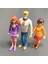 Rastgele 3 Adet Scooby 50. Yıldönümü Özel Palyaço Fred Shaggy Daphne Velma 53939SCOOBY Aksiyon Doo Şekil Seti Oyuncaklar Hediye (Yurt Dışından) 5