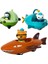 Octonauts Geri Araba Tekne Modeli Action Figure Octonauts Rakamlar Oyuncaklar Çocuklar Için Bebek Çocuk Hediye ile Perakende Kutusu (Yurt Dışından) 2