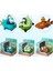 Octonauts Geri Araba Tekne Modeli Action Figure Octonauts Rakamlar Oyuncaklar Çocuklar Için Bebek Çocuk Hediye ile Perakende Kutusu (Yurt Dışından) 3