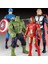 Marvel Avengers Oyuncaklar Işık Döndür Amerika Kaptan Hulk Ironman Aksiyon Şekilli Kalıp Koleksiyonu Çocuklar Brinquedos Hediye (Yurt Dışından) 1