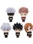 10CM Anime Jujutsu Kaisen Şekil Itadori Yuji Gojo Satori Fushiguro Megumi Kugisaki Kawaii Oyuncak Araba Dekorasyon Pvc Model Hediye (Yurt Dışından) 2