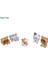 5 Adet/takım Güzel Kedi Rilakkuma Cosplay Mini Kedi Pvc Aksiyon Figürleri Moss Bonsai Küçük Peyzaj Hayvanlar Modeli Dekorasyon Oyuncak (Yurt Dışından) 4