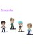 Amamia Bts Figürleri Geniş Uygulama Premium Kek Toppers Aksiyon Figürü Oyuncakları (Yurt Dışından) 5