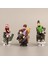 6 Adet/takım Model Oyuncaklar Japon Anime Dekoratif Sevimli Karikatür Naruto Sasuke Serisi Anime Figürleri Çocuk Hediye (Yurt Dışından) 4