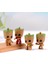 4 Adet/takım Marvel Anime Figürleri Galaxy Guardians Marvel Legends Avengers Aksiyon Figürü Mini Ağaç Adam Modeli Bebek Çocuk Oyuncakları (Yurt Dışından) 2