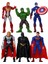 Marvel Avengers 3 Infinity Savaş Filmi Anime Süper Kahramanlar Örümcek Adam Kaptan Amerika Demir Adam Hulk Thor Süper Kahraman Aksiyon Figürü Oyuncakları (Yurt Dışından) 1