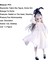 Aksiyon Figürü Katı Model Beyaz Elbise Kız Yosuga No Sora Şekil Oyuncak (Yurt Dışından) 2