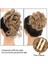 Meıfan Sentetik Pençe Chignon Kadın Kıvırcık Dağınık Kıvırcık Kabarık Saç Topuz Klip At Kuyruğu Uzantıları Doğal Yanlış Hairpieces (Yurt Dışından) 5