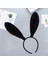 Tavşan Kulak Bandı Hayvan Hairband Cosplay Dekor Güzel Kostüm Aksesuarları Siyah (Yurt Dışından) 4