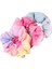 Adet Kravat Boyalı Scrunchie Paketi Saç Aksesuarları Kadınlar Kızlar Için Bantlar Elastik Kauçuk Saç Kravat Saç Halat Halka At Kuyruğu Tutun (Yurt Dışından) 1