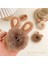 Peluş Tavşan Elastik Halat Hairband Sevimli Ayı Kız At Kuyruğu Saç Scrunchies Headdress Kadın Lastik Bant Aksesuarları (Yurt Dışından) 1
