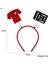 Futbol Bandı Hairband Spor Yarışması Headdress Dekorasyon Futbol Partisi Saç Çember Festival Saç Aksesuarı Fotoğraf Prop, Üniformalar (Yurt Dışından) 4