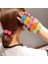 Çocuklar Renkli Jöle Topu Saç Halatlar Şeker Renk Lastik Bant Elastik Saç Bağları At Kuyruğu Tutucu Scrunchies Headress (Yurt Dışından) 1