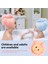 Kedi Kulaklı Saç Kurutma Havlusu Sarımı, Kadınlar ve Çocuk Kızları Için Mikrofiber Saç Havlusu Çabuk Kuruyan Saçlar, Banyo Duşu Kuru Kafa Türban (Yurt Dışından) 2