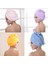 Türban Hızlı Kuru Mikrofiber Saç Havlusu Büyük Sihirli Çift Taraflı Kuru Saç Şapka Bayanlar Banyo Spa Şapka Saç Sarma Banyo Havlusu (Yurt Dışından) 2