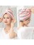 Kadın Kız Havlu Banyo Mikrofiber Havlu Şerit Saç Havlusu Sihirli Mikrofiber Duş Başlığı Bayan Türban Kafa (Yurt Dışından) 1