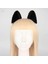 Cosplay Peluş Kedi Kulak Saç Klipleri Dekorasyon Anime Hayvan Kafa Bandı Yavru Kulaklar Tokalarım Parti Cadılar Bayramı Giydirme Için Firkete Kadın Çocuk, Siyah (Yurt Dışından) 1