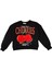 Kız Çocuk Kiraz Baskılı Tül Süslemeli Sweatshirt 1